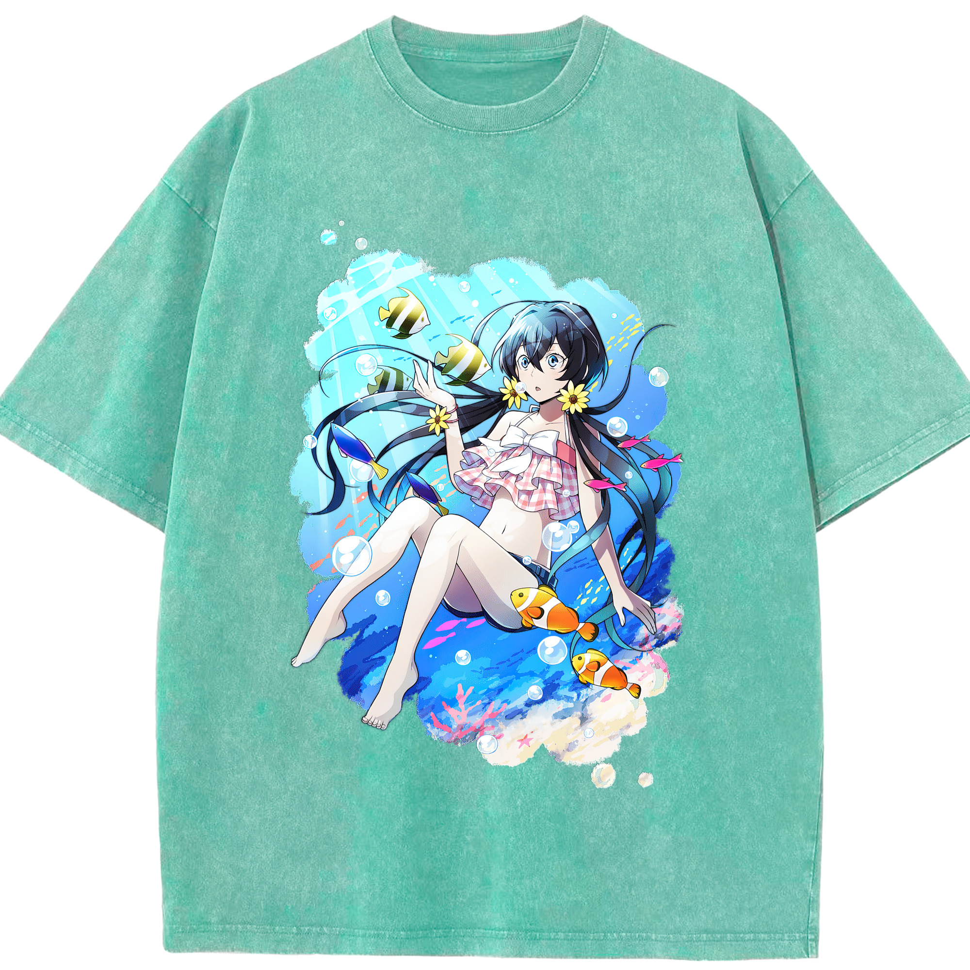 （画像用） 文豪ストレイドッグス Bungo Stray Dogs 綿100% ヴィンテージ風 半袖Tシャツ（フロントプリント）